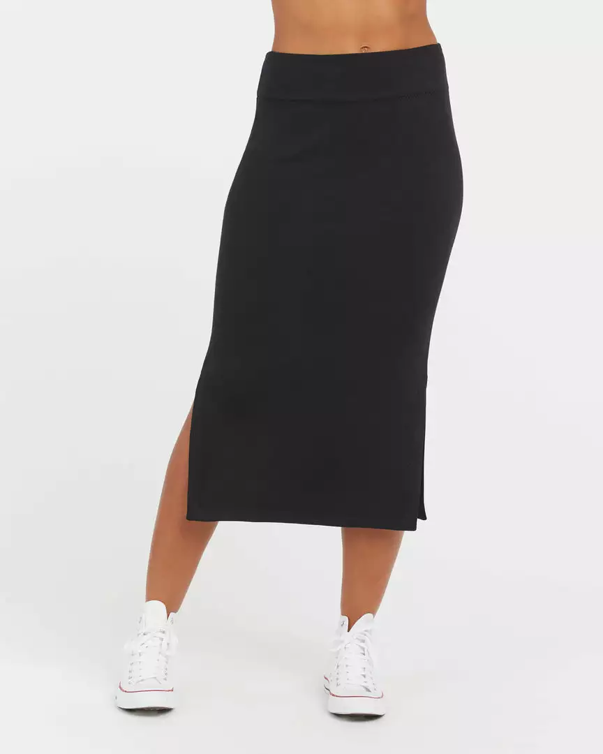 Spanx AirEssentials Midi Skirt Comfy Essentials Spanx AirEssentials Midi Skirt Comfy Essentials