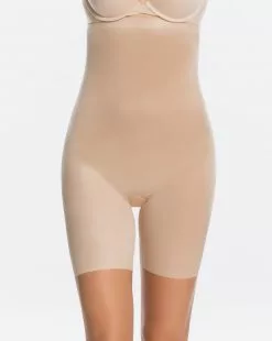 Spanx Shapewear Skinny Britches® High-Waisted Mid-Thigh Short
