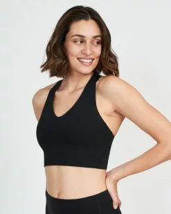 Spanx Longline Medium Impact Sports Bra New