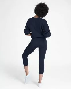 Spanx Comfy Essentials Look At Me Now Seamless Cropped Leggings