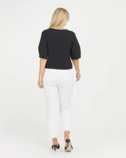 Spanx AirEssentials Puff Sleeve ‘At-the-Hip’ Top