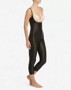 Spanx Shapewear Suit Your Fancy Open-Bust Catsuit