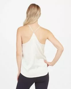Spanx The Summer Shop Satin V-Neck Racerback Cami