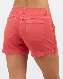 Spanx Clothing Stretch Twill Shorts, 4