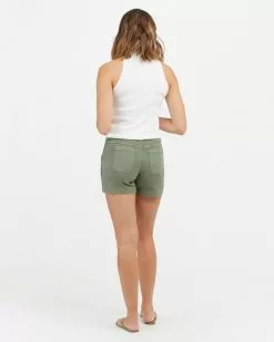 Spanx Clothing Stretch Twill Shorts, 4