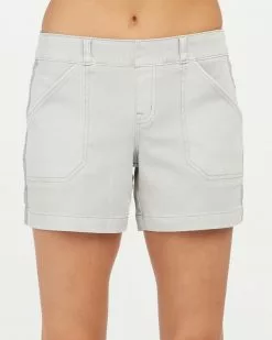Spanx Clothing Stretch Twill Shorts, 4