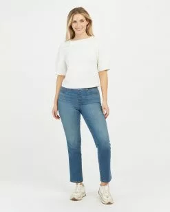 Spanx AirEssentials Puff Sleeve ‘At-the-Hip’ Top