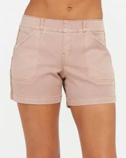 Spanx Clothing Stretch Twill Shorts, 4