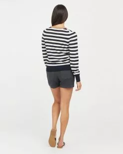 Spanx Clothing Stretch Twill Shorts, 4