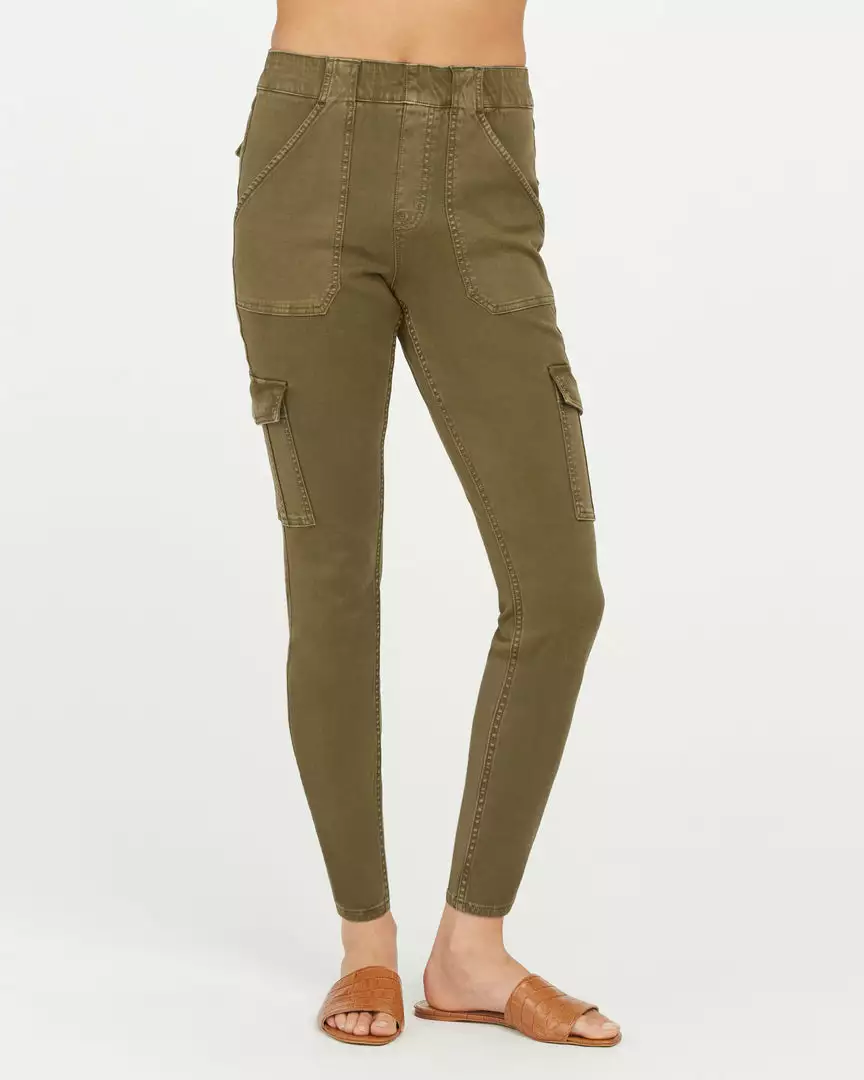 Spanx New Stretch Twill Ankle Cargo Pant Spanx New Stretch Twill Ankle Cargo Pant