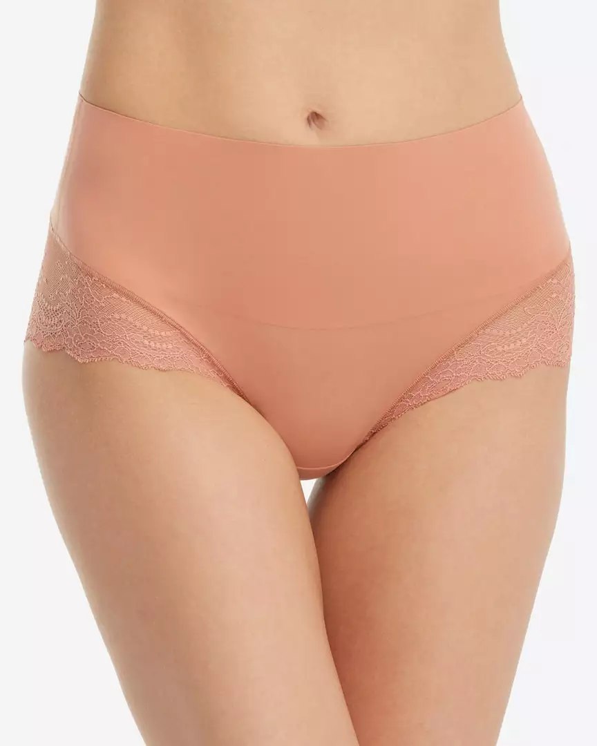 Spanx Undie-tectable® Lace Hi-Hipster Panty Level 1: Smooth Spanx Undie-tectable® Lace Hi-Hipster Panty Level 1: Smooth