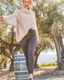 Spanx Faux Suede Leggings