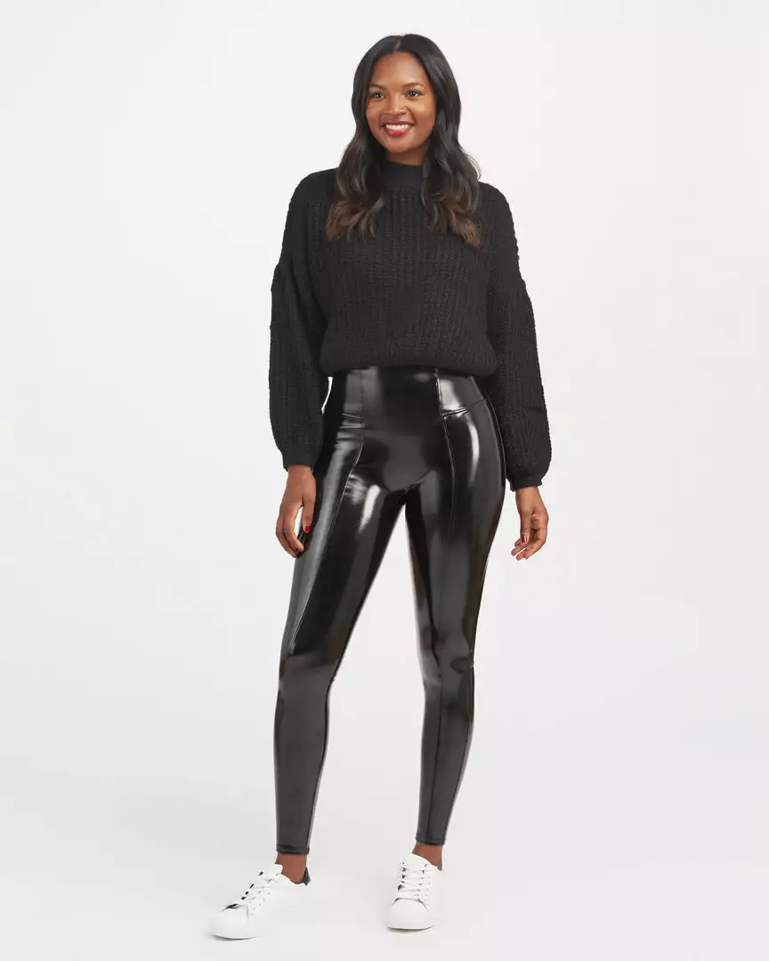 Spanx Best Sellers Faux Patent Leather Leggings Spanx Best Sellers Faux Patent Leather Leggings