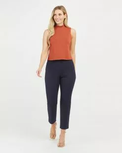 Spanx New On-the-Go Ankle Slim Straight Pant 12 Spanx New On-the-Go Ankle Slim Straight Pant
