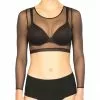 Clothing Spanx® Sheer Fashion Mesh Crop Top