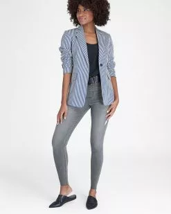 Spanx Vintage Distressed Ankle Skinny Jeans 6 Spanx Vintage Distressed Ankle Skinny Jeans