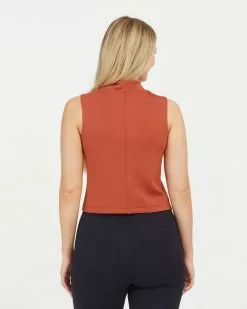 Spanx AirEssentials Mock Neck Top