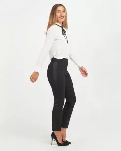 Spanx The Perfect Black Pant, Ankle Tuxedo Slim Straight Clothing