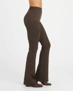 Spanx Faux Suede Flare Pants