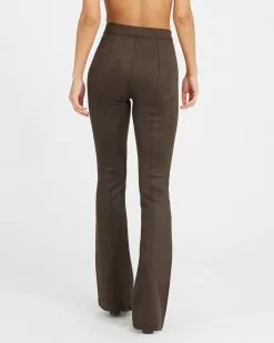 Spanx Faux Suede Flare Pants