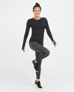 Spanx Look At Me Now Seamless Long Sleeve Tee