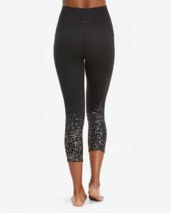 Spanx Booty Boost® Active Printed Cropped Leggings