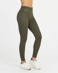 Spanx Faux Suede Leggings