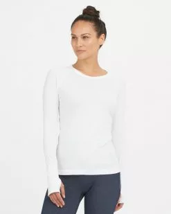 Spanx Look At Me Now Seamless Long Sleeve Tee