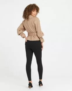 Spanx Best Sellers Ankle Skinny Jeans, Clean Black