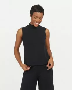 Spanx AirEssentials Mock Neck Top