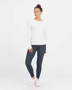 Spanx Look At Me Now Seamless Long Sleeve Tee