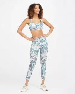 Spanx Activewear Printed Low Impact Sports Bra 6 Spanx Activewear Printed Low Impact Sports Bra