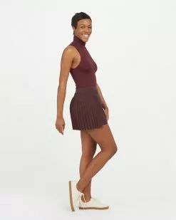 Spanx New The Get Moving Pleated Skort, 14
