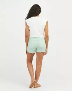 Spanx Clothing Stretch Twill Shorts, 4