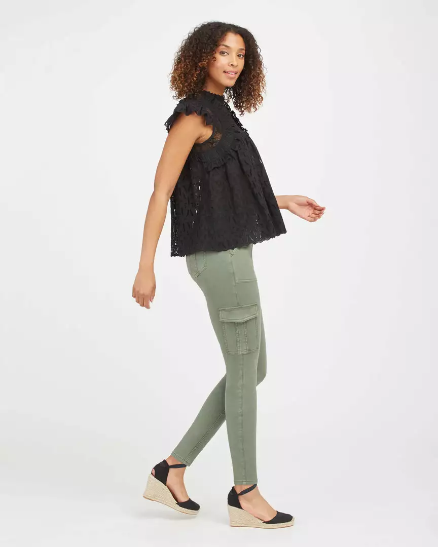Spanx New Stretch Twill Ankle Cargo Pant Spanx New Stretch Twill Ankle Cargo Pant