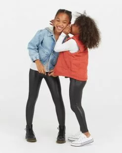 Spanx Girls Faux Leather Leggings