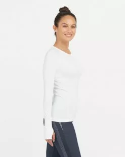 Spanx Look At Me Now Seamless Long Sleeve Tee