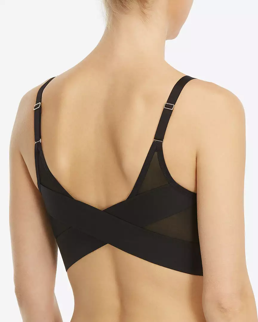 Spanx The Summer Shop Mesh Panel Medium Impact Sports Bra Spanx The Summer Shop Mesh Panel Medium Impact Sports Bra