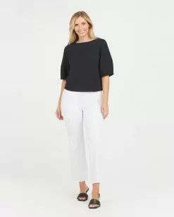 Spanx AirEssentials Puff Sleeve ‘At-the-Hip’ Top