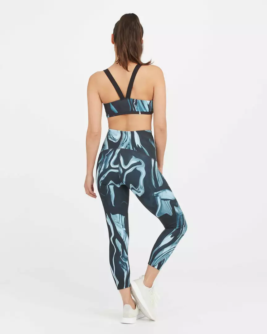 Spanx Activewear Printed Low Impact Sports Bra Spanx Activewear Printed Low Impact Sports Bra