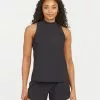 Spanx Activewear Go Lightly Ribbed Mock Neck Tank