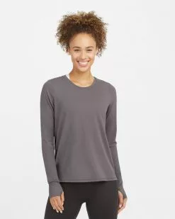 Spanx Wrap Back Long Sleeve Tee Clothing