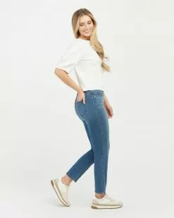 Spanx AirEssentials Puff Sleeve ‘At-the-Hip’ Top