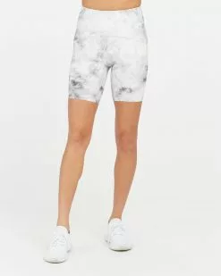 Spanx Clothing Booty Boost® Active Cloudy Tie Dye Bike Short, 8