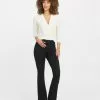 Spanx Flare Jeans, Clean Black Back In Stock