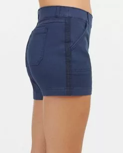Spanx Clothing Stretch Twill Shorts, 4