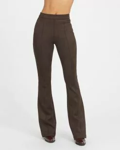 Spanx Faux Suede Flare Pants