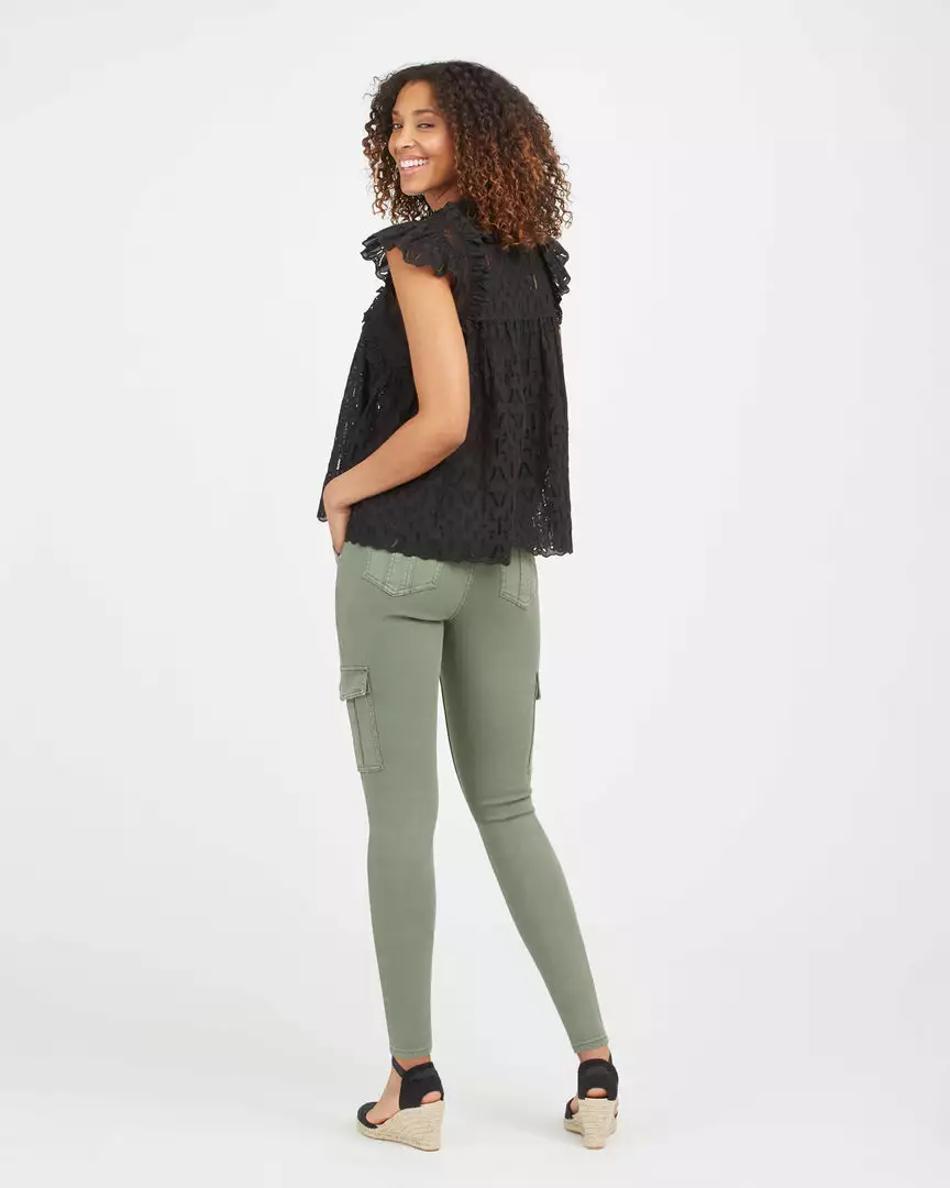 Spanx New Stretch Twill Ankle Cargo Pant Spanx New Stretch Twill Ankle Cargo Pant
