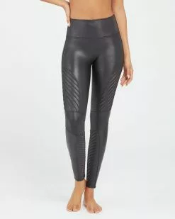 Spanx The Inseam Shop Faux Leather Moto Leggings