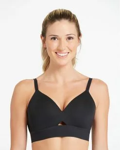 Spanx The Summer Shop Mesh Panel Medium Impact Sports Bra 3 Spanx The Summer Shop Mesh Panel Medium Impact Sports Bra